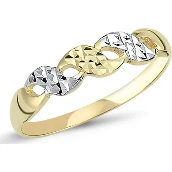 Prsten Lillian Vassago Celozlatý prsten s gravírem LLV46-GR025 Velikost prstenu: 62