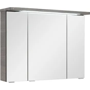 Koupelnový nábytek BPS-koupelny Gary G 80 ZS s LED osvětlením modřín grafit