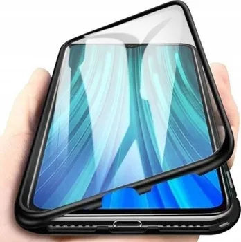 Pouzdro na mobilní telefon MG Magnetic Full Body Glass pro Samsung Galaxy S23 černé