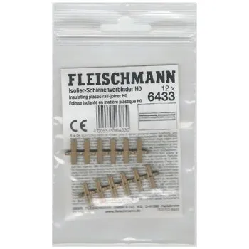 Modelová železnice H0 - profi kolej - izolační spojka 12ks