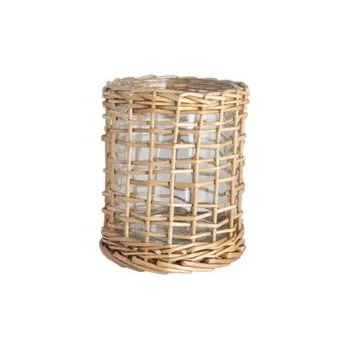 Lucerna Lucerna Grusvik Glass Rattan 17 cm