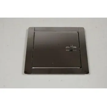 Komín Dvierka komínové nerezové WYND 21x14 cm