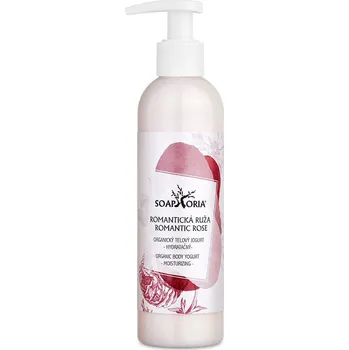 Mýdlo Přírodní tělový jogurt Romantická růže Soaphoria 250ml
