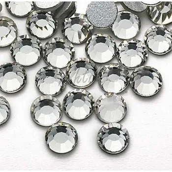 Nailee Broušené zirkonky čiré SS3 - 50 ks v sáčku