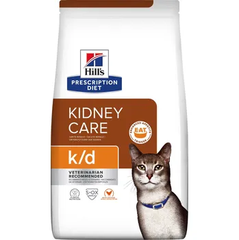 Krmivo pro kočku Hill's Pet Nutrition Prescription Diet Feline Adult Kidney Care k/d Chicken 3 kg