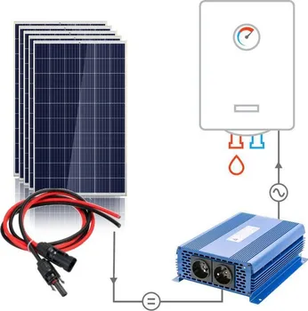 Solární ohřívač vody Amerisolar Sada pro ohřev vody 1425 Wp + MPPT Eco Solar Boost
