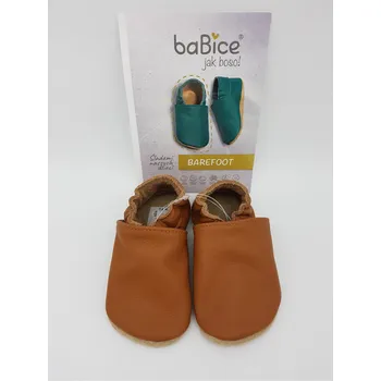 Dámská zdravotní obuv baBice barefoot capáčky MB004 - nugát Velikost EU: 25, vnitřní délka: 157, vnitřní šířka: 70