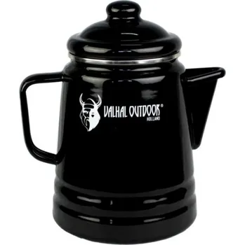 Moka konvice Smaltovaná konvice na kávu - perkolátor Valhal Outdoor + Doprava Zdarma