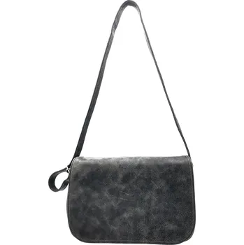 Kabelka Dámská kožená kabelka 4982-41 Sněžka šedá