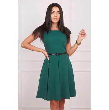 Dámské šaty Gotta Retro společenské šaty Gréta, tmavě zelené Velikost: 40