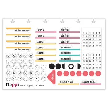 samolepka Fleppi Duben 2022 | arch 6