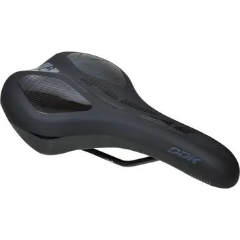 Sedlo na kolo DDK sedlo DD153MF S- elastogel (černá/šedá)