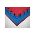 Tatami podložka puzzle 100 x 100 x 4 cm červeno-modré