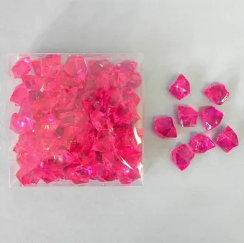 Přírodní kámen Krystaly pvc 260g tm.růžová (ACS103/260G)