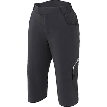 SHIMANO Touring 3/4 kalhoty, dámské, černá, XL