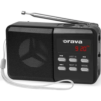 Radiopřijímač Orava RP-140 černý