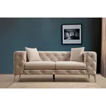 Designová sedačka Rococo 197 cm ecru