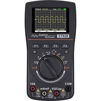 Multimetr Osciloskop 1MHz a multimetr ET828