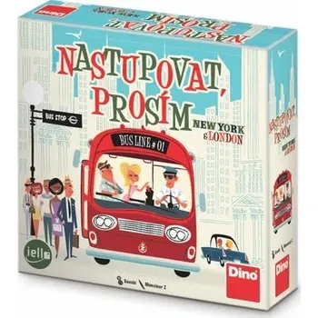 Desková hra Dino Nastupovat, prosím