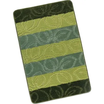 Koupelnová předložka ELLI 60x100 cm 60x100 cm zelený list