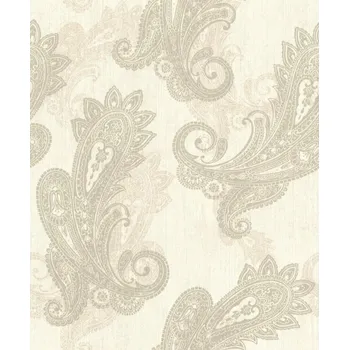 Tapeta Vliesová tapeta krémová - orientální, etno 746419 / Tapety na zeď Indian style (0,53 x 10,05 m) Rasch