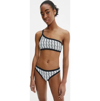 Dámské oblečení Dámský spodní díl bikin Calvin Klein Calvin Klein černá | šedá 2069075
