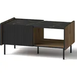 Konferenční stolek Prestigo - ořech warmia/san sebastian/černá