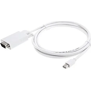 Video kabel Redukce Mini DisplayPort (Thunderbolt) na VGA - 1,8m