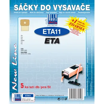 Sáček do vysavače Jolly ETA11 5 ks