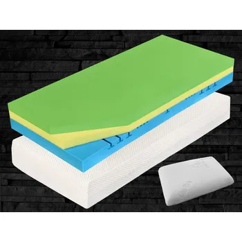 Matrace Curem Ortopedická matrace CUREM visco C3500 - 100x200 cm | 22 cm