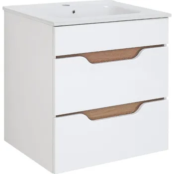 Koupelnový nábytek BPS-koupelny Koupelnová skříňka s keramickým umyvadlem Ithaca W 60