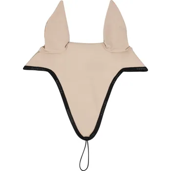 Koňská maska proti hmyzu EQUESTRO Čabraka dlouhá GP Equestro, sand/black PONY