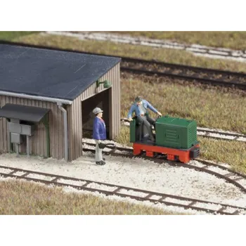 Modelová železnice H0f - lokomotiva polní dráhy - atrapa