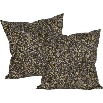 Polštář Návlek na Polštář, Decora okrová louka, černá