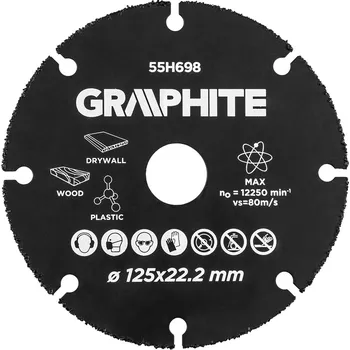 Řezný kotouč Graphite 55H698 125 mm