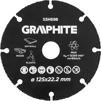 Řezný kotouč Graphite 55H698 125 mm