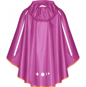 Pláštěnka Dětské poncho pončo do deště Playshoes neon BROMBEER