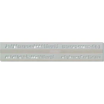 Šablona školní Písmenka 911 7 mm KOH-I-NOOR
