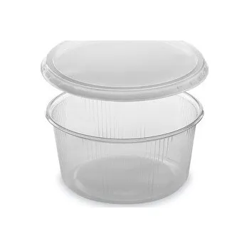 Miska kulatá 500 ml + víčko 50 kusů PP Wimex