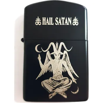 Vojenské psí známky Zapalovač - Sabbatic Baphomet