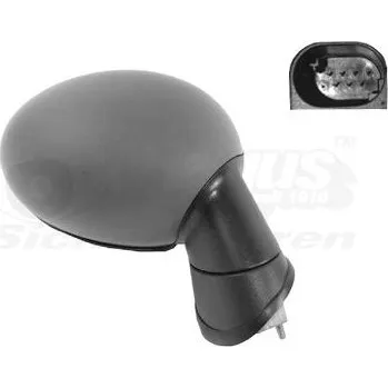 Auto zrcátko Vnější zpětné zrcátko VAN WEZEL 0506818