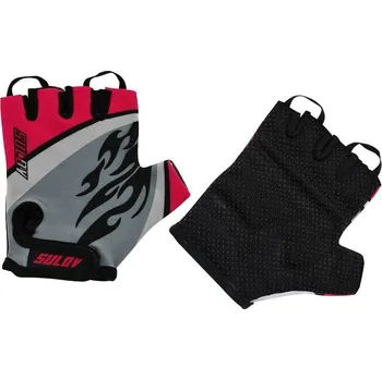 Cyklistické rukavice Sulov® Cyklorukavice SULOV® JUNIOR, růžová Oblečení velikost: M