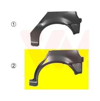 Příslušenství karosérie Boční stěna VAN WEZEL 5824147