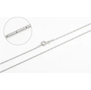 Řetízek Dámský stříbrný řetízek ozdobný hádek STRR0410F 42 cm