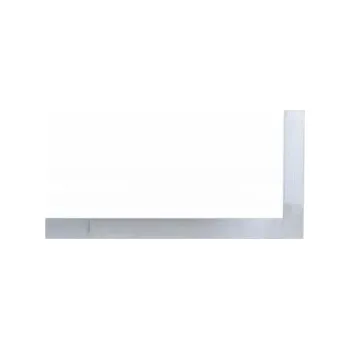 Úhloměr Úhelník plochý 250x125mm, ocelový zámečnický úhelník 125x250mm