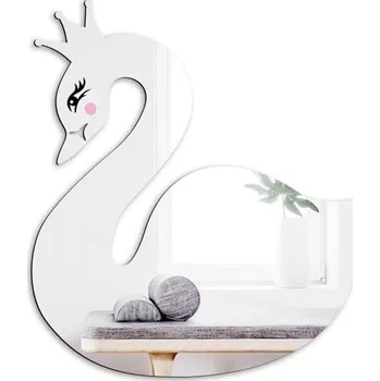 Zrcadlo 4L Zrcadlo do dětského pokoje - labuť