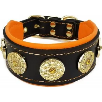 Obojek pro psa Bestia Collars Obojek pro psa Bestia Collar Bijou oranžový Velikost: M