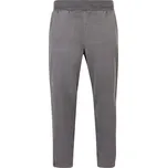 Tmavě šedé pánské tepláky Urban Classics Heavy Terry Garment Dye Slit Sweatpants XXL