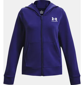 Dívčí mikina Dívčí mikina Under Armour UA Rival Terry FZ Hoodie 1377242-468 Modrá YXL