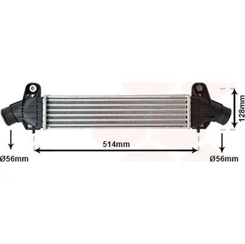 Motor automobilu Chladič turba VAN WEZEL 18004341